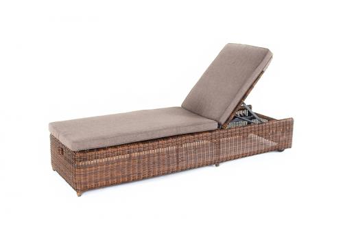  "Рим" шезлонг с подушкой, цвет коричневый, фото 5 