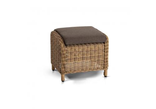  "Толедо" пуф плетеный, цвет соломенный, фото 3 