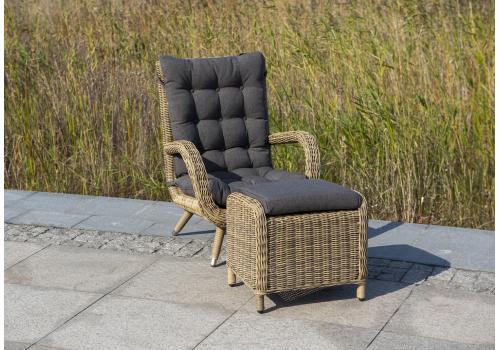  "Толедо" пуф плетеный, цвет соломенный, фото 8 