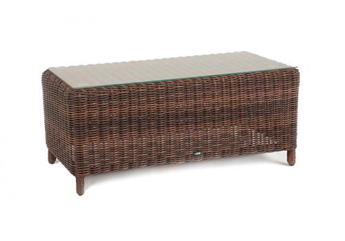  "Кон Панна" столик журнальный из искусственного ротанга, цвет коричневый, фото 3 