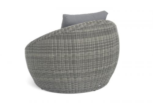  "Барселона" кресло из искусственного ротанга, цвет графит, фото 5 