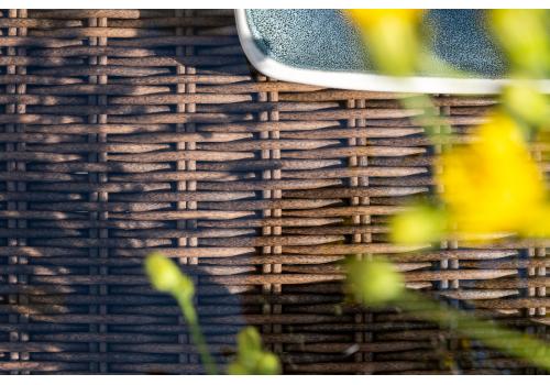  "Лунго" трансформирующаяся лаунж-зона из искусственного ротанга, цвет коричневый, фото 11 