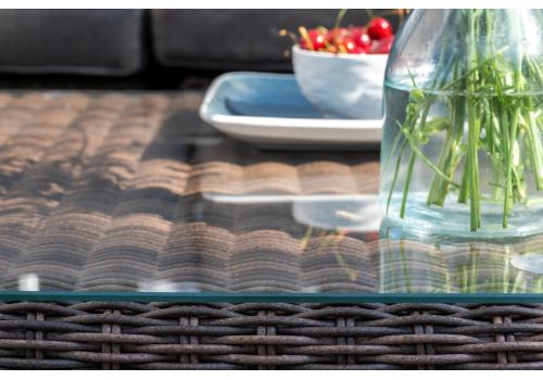  "Лунго" трансформирующаяся лаунж-зона из искусственного ротанга, цвет коричневый, фото 12 