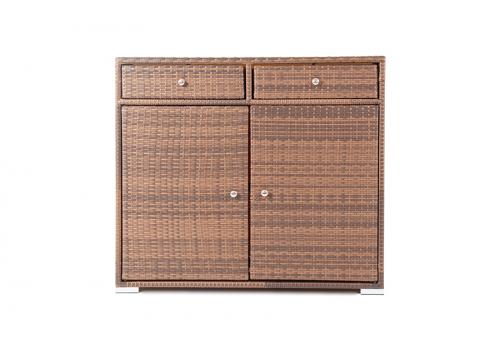  "Мальта" тумба плетеная из искусственного ротанга, цвет коричневый, фото 2 