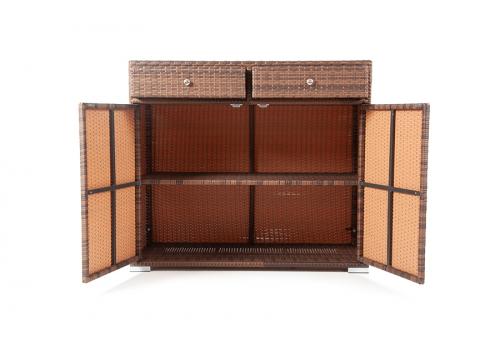  "Мальта" тумба плетеная из искусственного ротанга, цвет коричневый, фото 4 