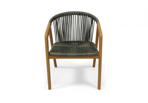  "Будапешт" стул из искусственного ротанга, цвет темно-серый, фото 2 