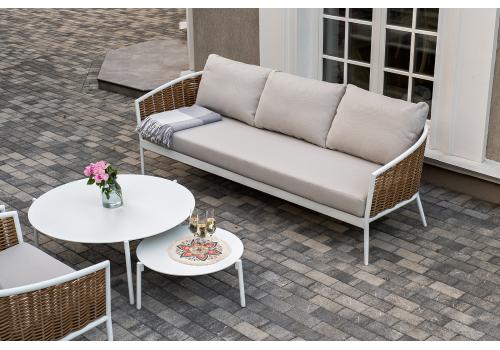  "Тоскана" лаунж-зона из искусственного ротанга, цвет соломенный, фото 45 