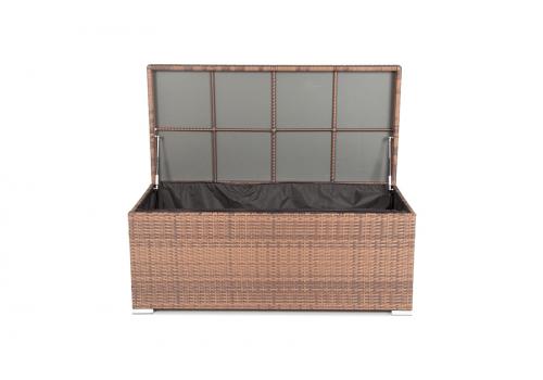  "Порту" сундук водонепроницаемый из искусственного ротанга, цвет коричневый, фото 2 