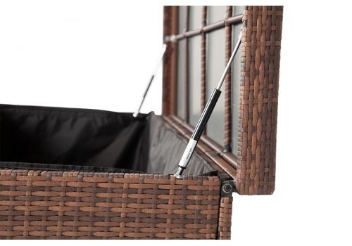  "Порту" сундук водонепроницаемый из искусственного ротанга, цвет коричневый, фото 3 