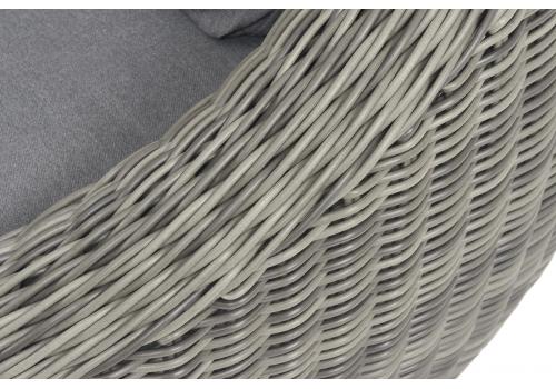  "Барселона" диван из искусственного ротанга трехместный, цвет графит, фото 6 