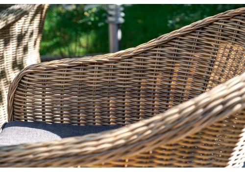  "Эспрессо–150 R" обеденная группа плетеная, цвет соломенный, фото 6 