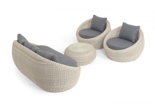  "Барселона" лаунж-зона из искусственного ротанга, цвет бежевый, фото 6 