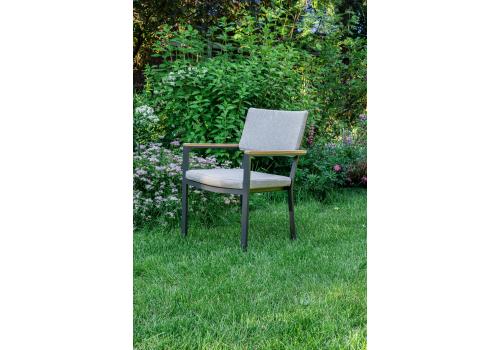  Обеденное кресло OSCAR с подлокотниками из тика, фото 1 