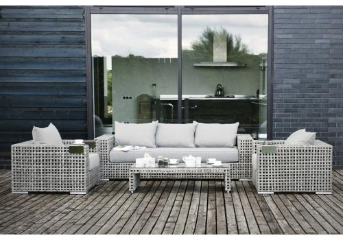  "Тито" лаунж-зона из искусственного ротанга, цвет серый (К), фото 1 