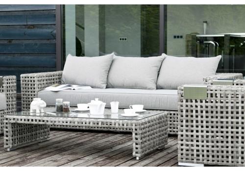  "Тито" лаунж-зона из искусственного ротанга, цвет серый (К), фото 5 