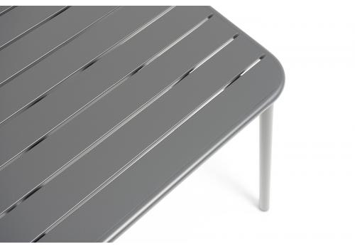  "Гелиос" стальной квадратный стол 70х70см, цвет темно-серый, фото 3 