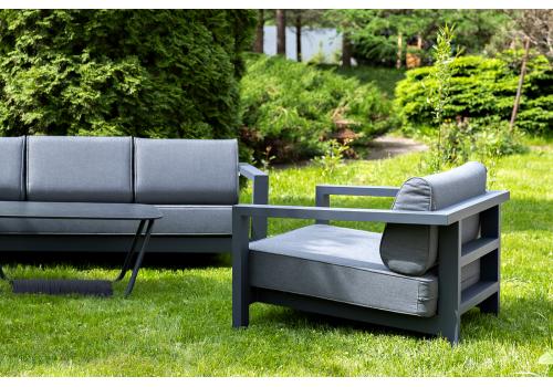  "Гранада" лаунж-зона из алюминия со столиком из HPL, фото 6 