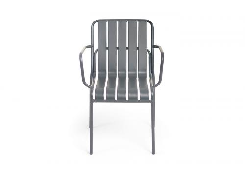  "Гелиос" стул стальной, цвет темно-серый, фото 2 