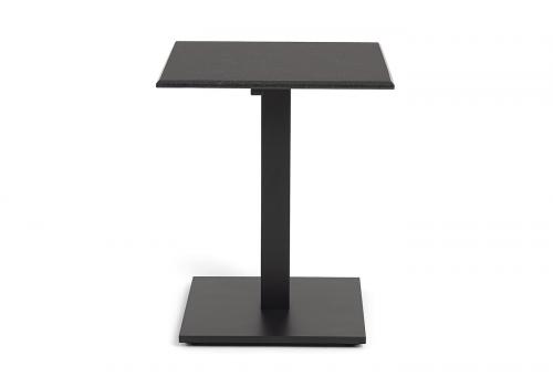  "Челси" стол из гранита квадратный 60х60см, цвет черный, фото 2 