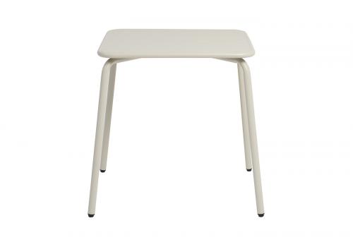  "Гелиос" стальной квадратный стол 70х70см, цвет бежевый, фото 2 