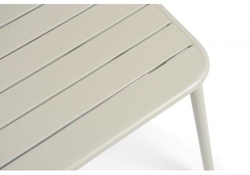  "Гелиос" стальной квадратный стол 70х70см, цвет бежевый, фото 3 