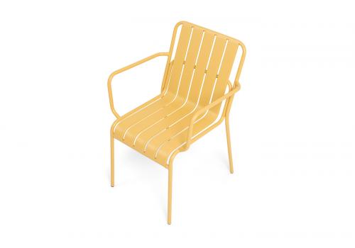  "Гелиос" стул стальной, цвет желтый, фото 4 