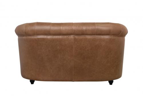 Кожаный диван лофт Karo Brown leather 2S, фото 4 