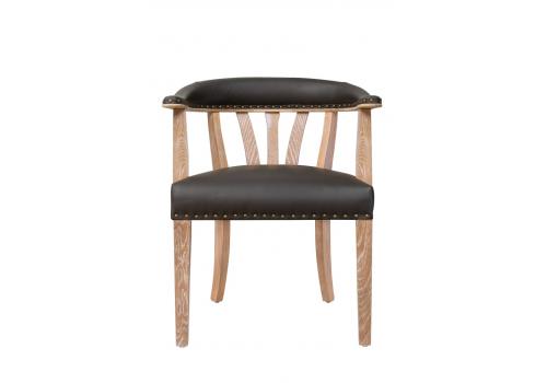 Стул в стиле ретро Tanner Genuine Brown Leather, фото 1 