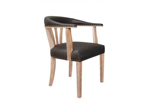  Стул в стиле ретро Tanner Genuine Brown Leather, фото 2 