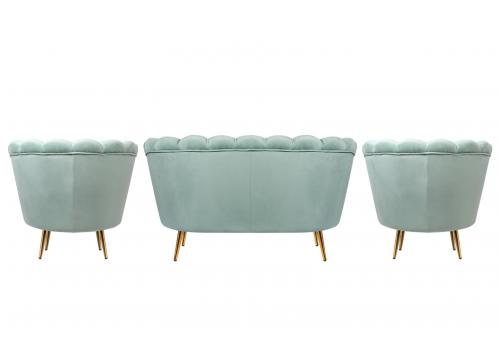  Комплект кресел и дивана ракушка Pearl Double Green, фото 3 