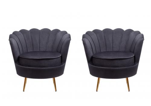  Комплект кресел ракушка Pearl Black, фото 1 