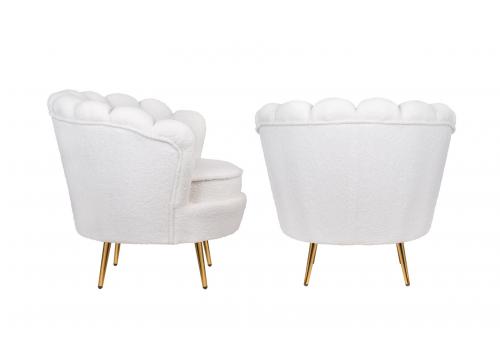  Комплект кресел ракушка Pearl White Boucle, фото 3 
