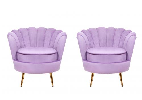  Комплект кресел ракушка Pearl Purple, фото 1 