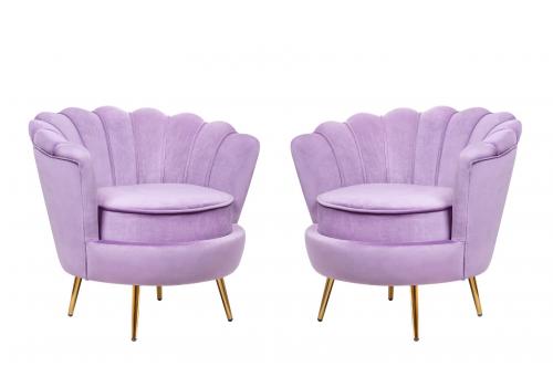  Комплект кресел ракушка Pearl Purple, фото 2 