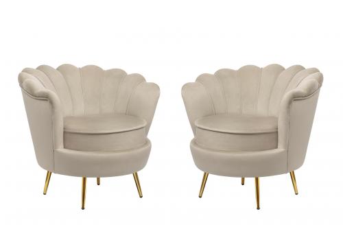  Комплект кресел ракушка Pearl Taupe, фото 2 